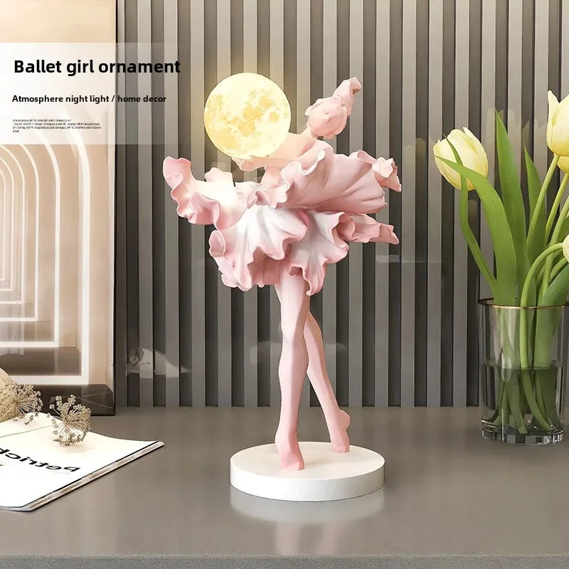 

Cream Wind Abstract Girl Ornament Home Living Room Entrance Entrance Light