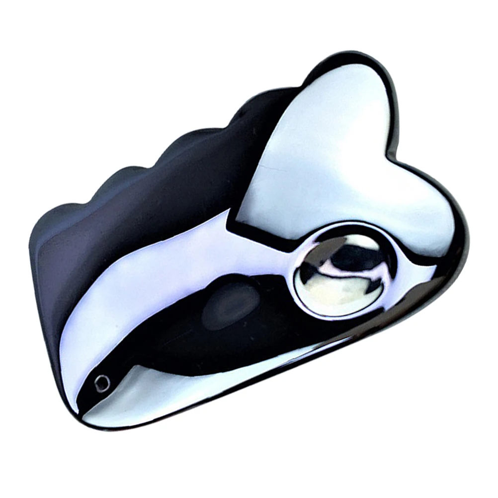 

Face Scraping Plate Black Health Care Tool Durable Smooth Edge Facial Neck Back Massage Beauty SPA Therapist Personal Use Static