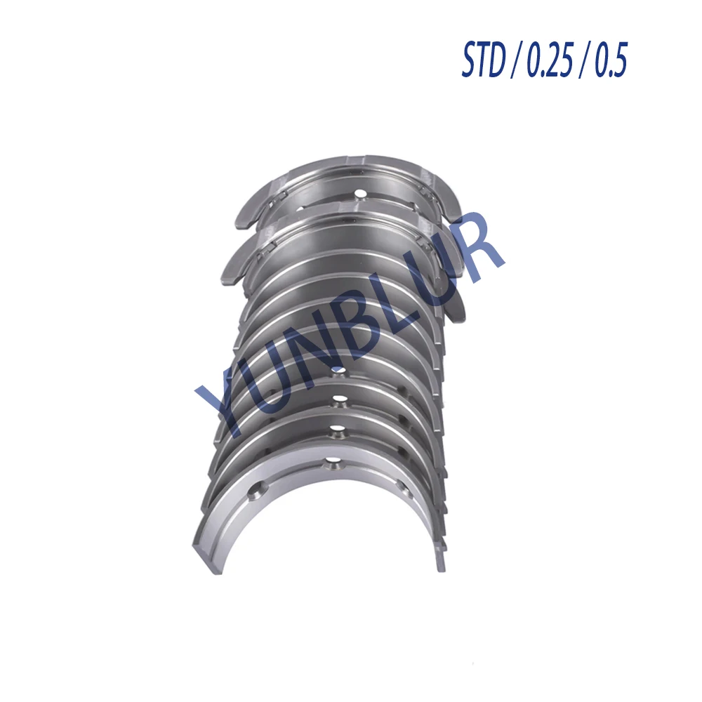 STD 0.25 0.5 Engine Main & Connecting Rod Kit Fit 4.4 L N63 Gas 08-20 For ALPINA B5 B6 B7 BMW 550i 650i 750i X5 X6 WIESMANN MF4