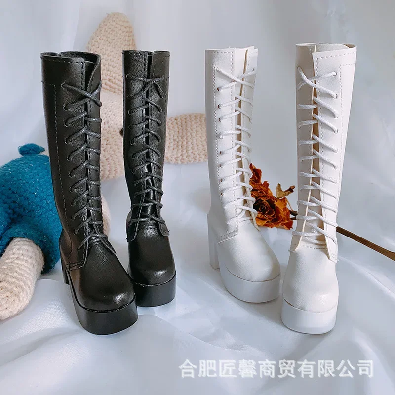 60CM Short Shoes BJD Doll PU Leather Shoes 1/3 BJD Leath Boots Long Leather Boots Doll Accessories for 60cm BJD Doll