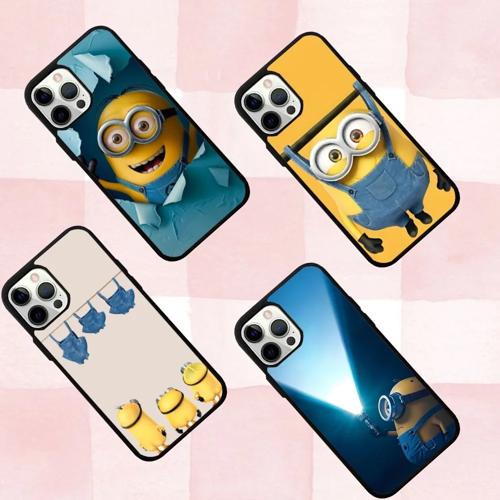 

Cute M-Minion-ns Phone Case For IPhone 16,se4,15,Pro,Max,Case 14,Plus,13,12,11 Magesafe Magnetic Wireless Charge Cover