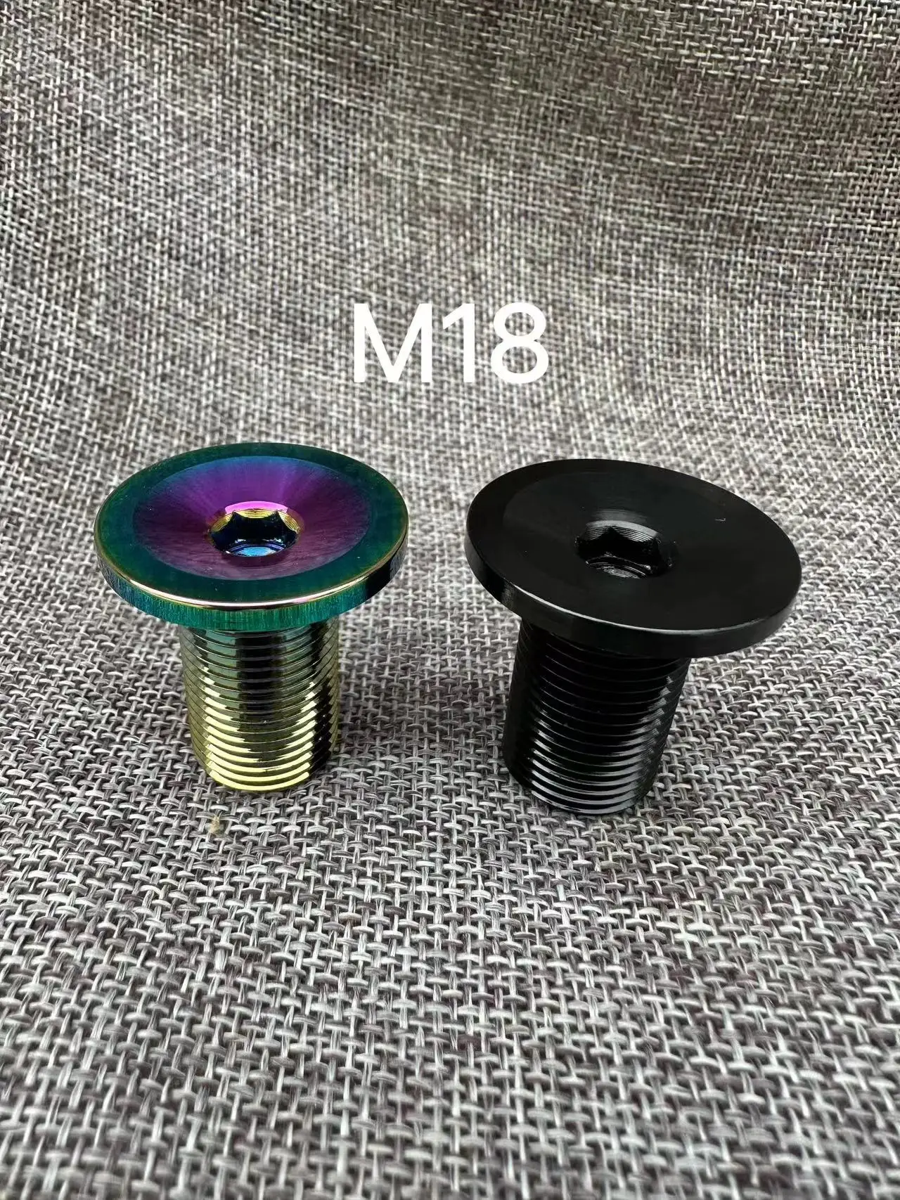 Tappo Superiore Forcella Con Bullone Compressione S&amp;M Bikes BMX M24x1.5mm TCSM02BK