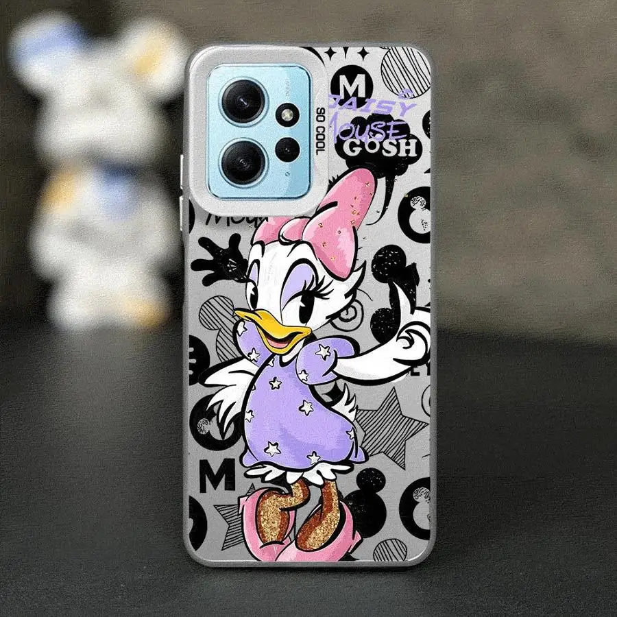 Disney Mickey Minnie Mouse Phone Case for Xiaomi Redmi Note 11 Pro 5G 12S 11S 12 13 11 Pro Plus 10S 10 Pro 13 5G Coque Cover