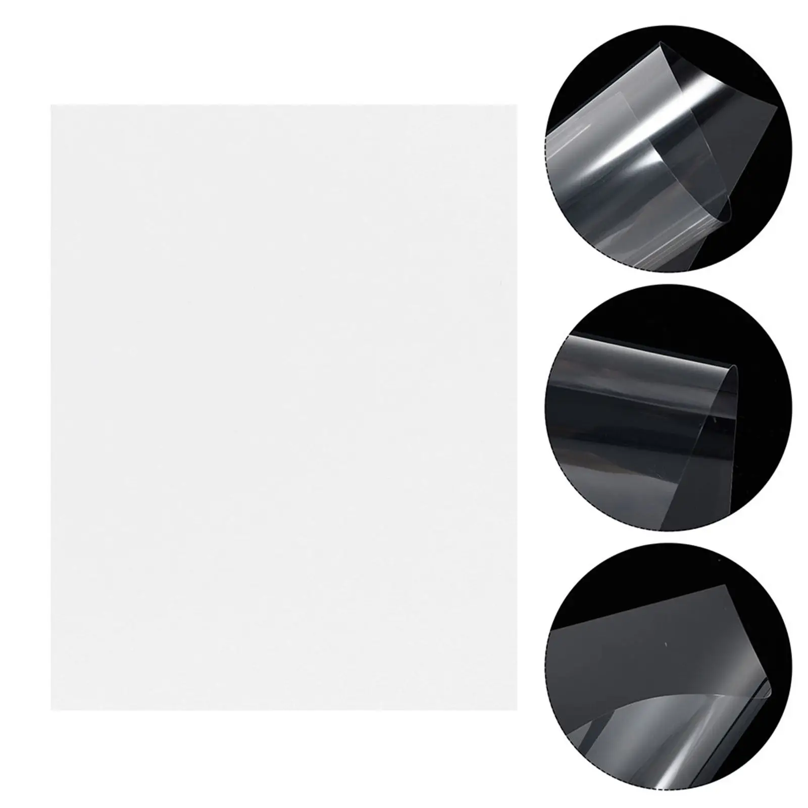 30Sheets Inkjet Transparency Film A4 High Precision Clear Printable Transparency Paper for Architectural