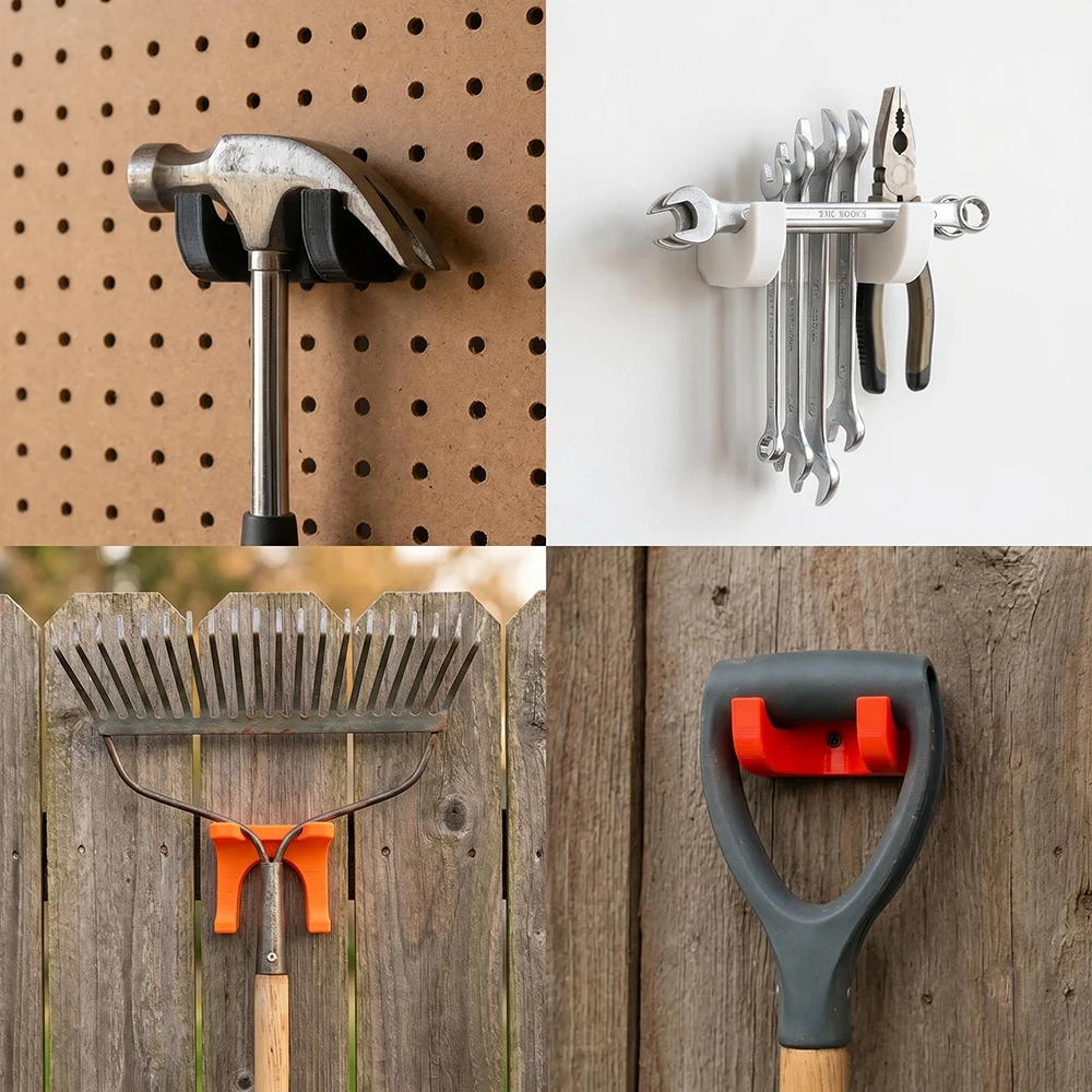 Pacote com 8 Ganchos de Parede - Gardening Tools Screwfix avaliação e preço