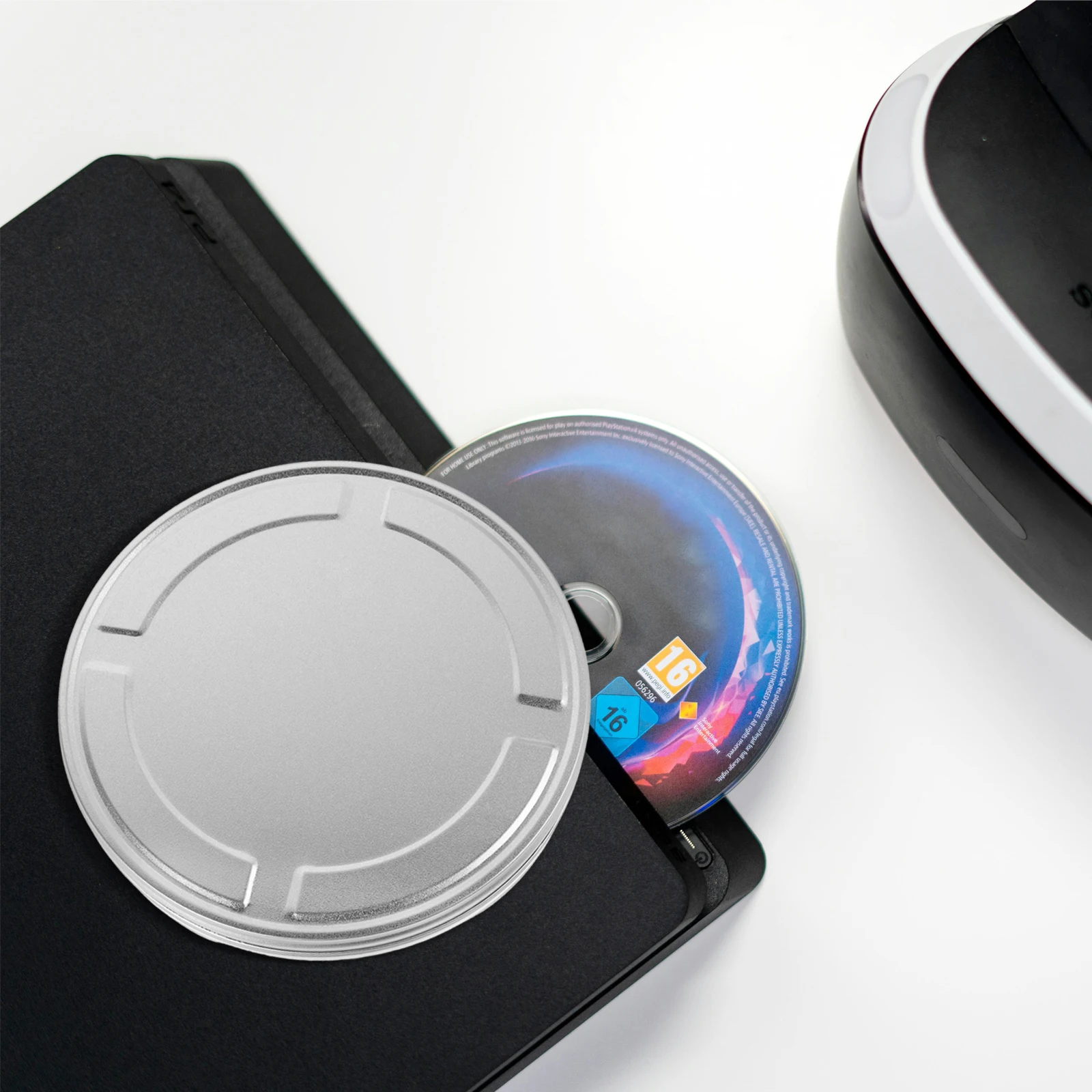 

Multifunction CD DVD VCD Tin Box Storage ganizer Case for Discs Round Iron Holder Portable Compact 1PC Large Capacity Slim Mini