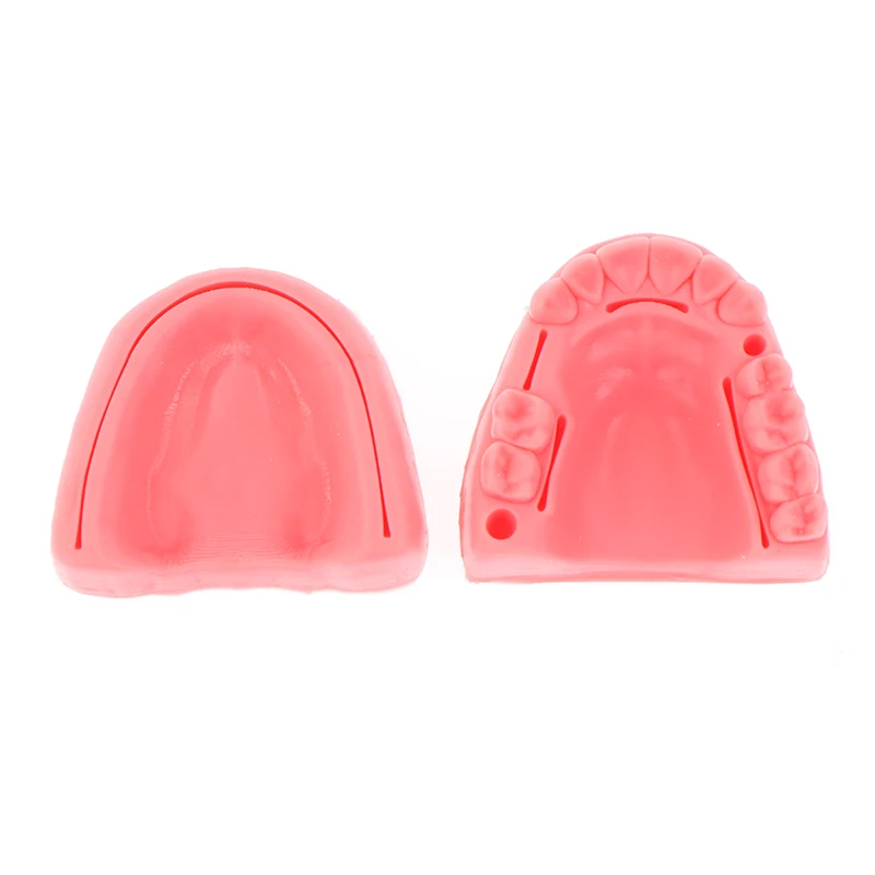 2Pcs Medical Skin Suture Surgical Training Kit Pad Dental Oral/Gum Suture Training Module Silicone Periodontitis Suture Model