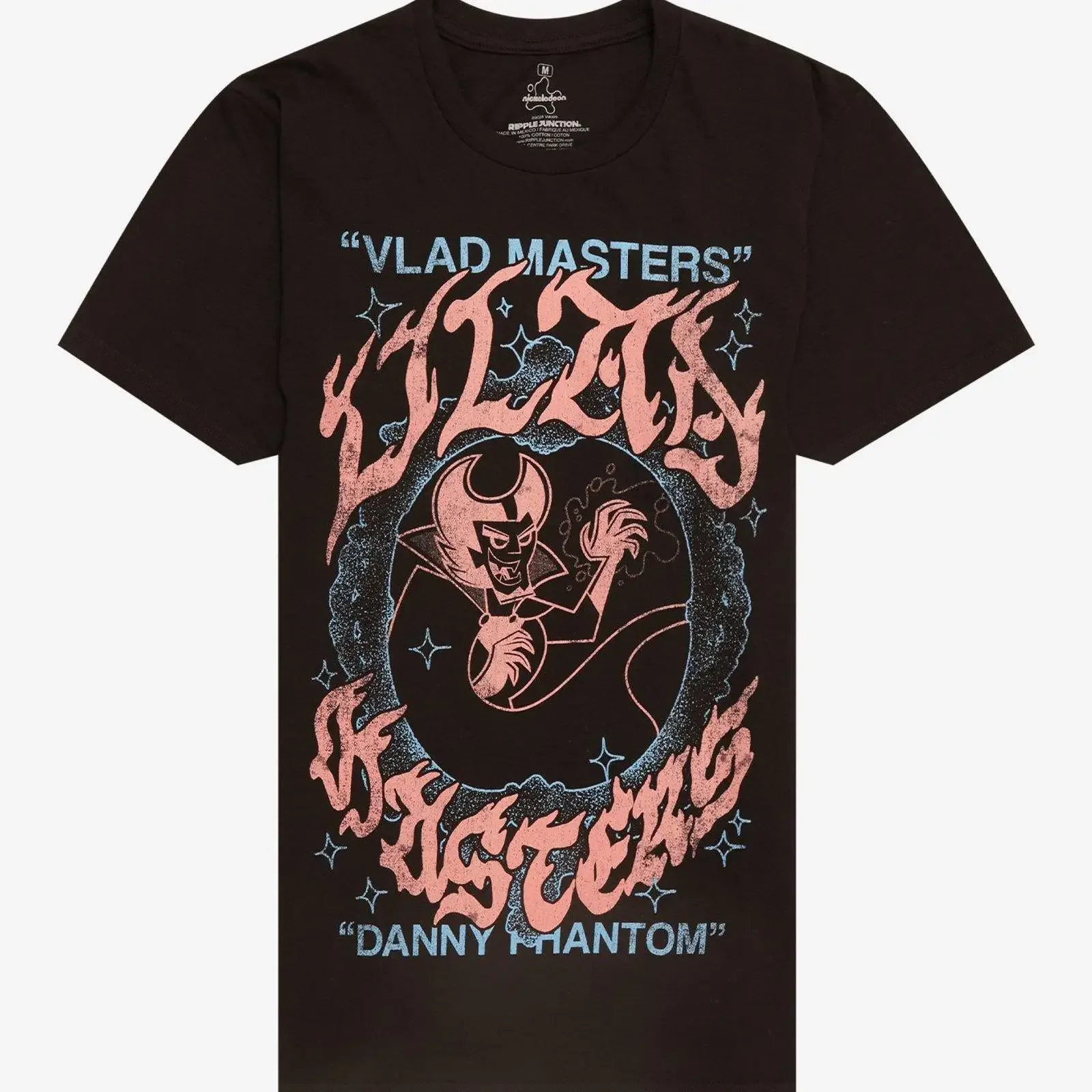 Danny Phantom Vlad Masters T Shirt hi res vintage Washed Slightly Stylish Versatile Stretched Comfortable Casual Unisex Soft