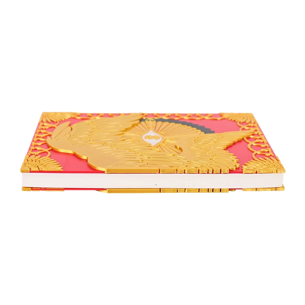 Thistle Anime Delicious in Dungeon Cosplay Prop Magic Spell Book Replica Wing‑Eye Pattern Wizard Notebook Costume Accessory - view 6