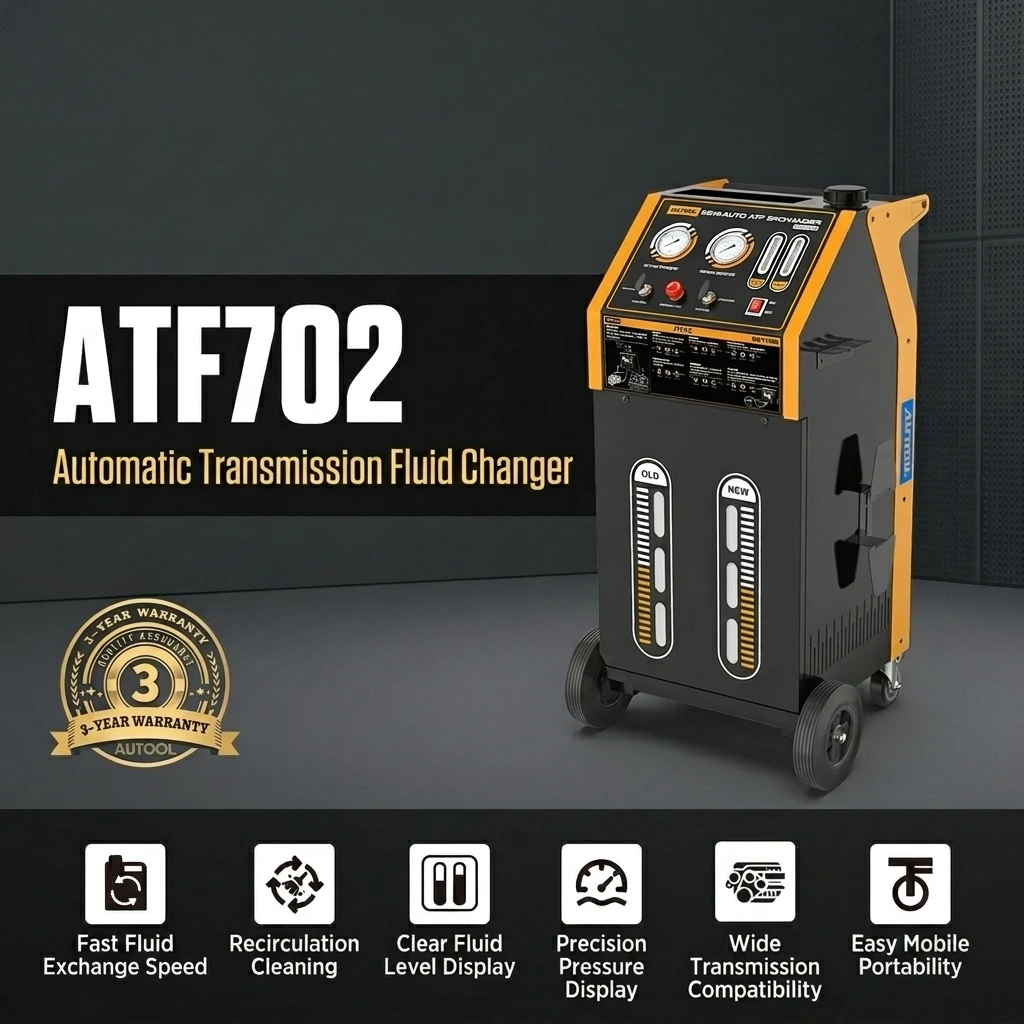 GYEP Auto ATF705 12V Gearbox Transmission Fluid Compact Car Care Equipment Automatic Fluid Exchange Leak Detection Fault Alarm