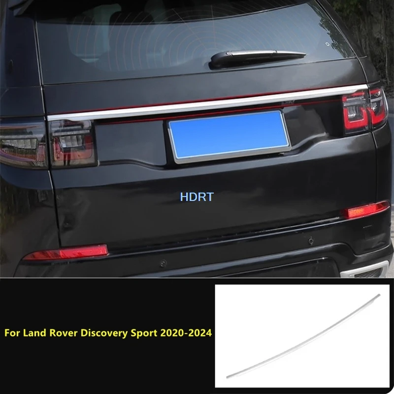 

Для Land Rover Discovery Sport 2020-2024 задняя отделка багажника, задняя дверь, Стайлинг автомобиля, защитная пленка, декоративные аксессуары, внешняя наклейка