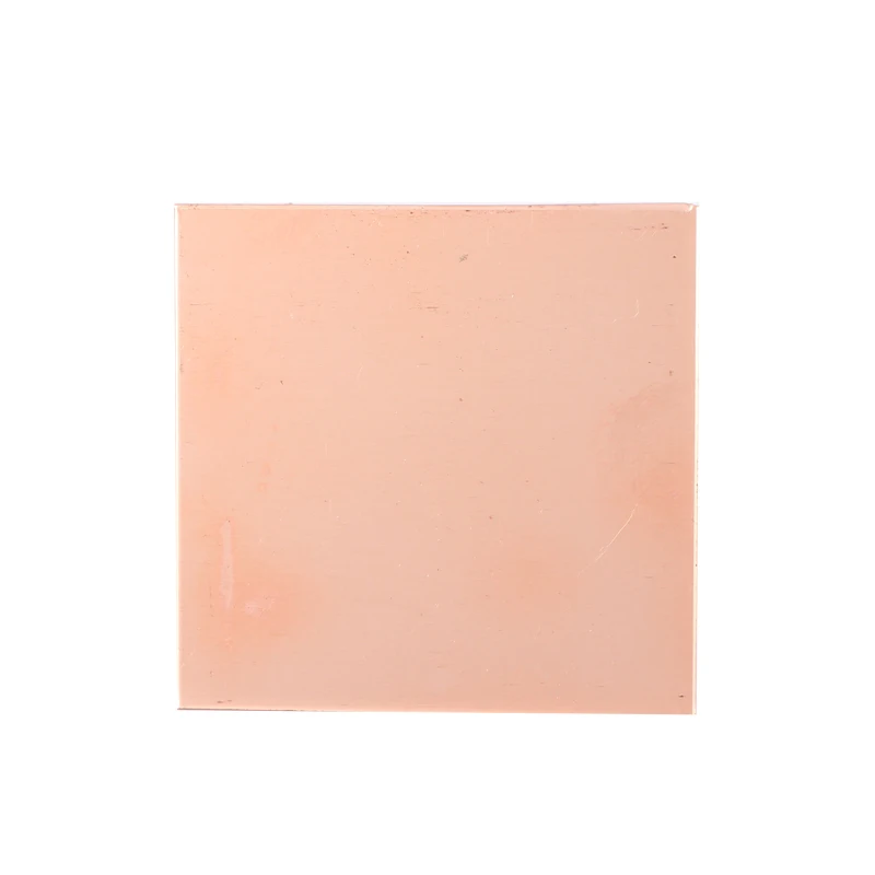 T2 Pure Purple Copper Sheet for Heat Dissipation Red Copper Square Board Customizable Processing