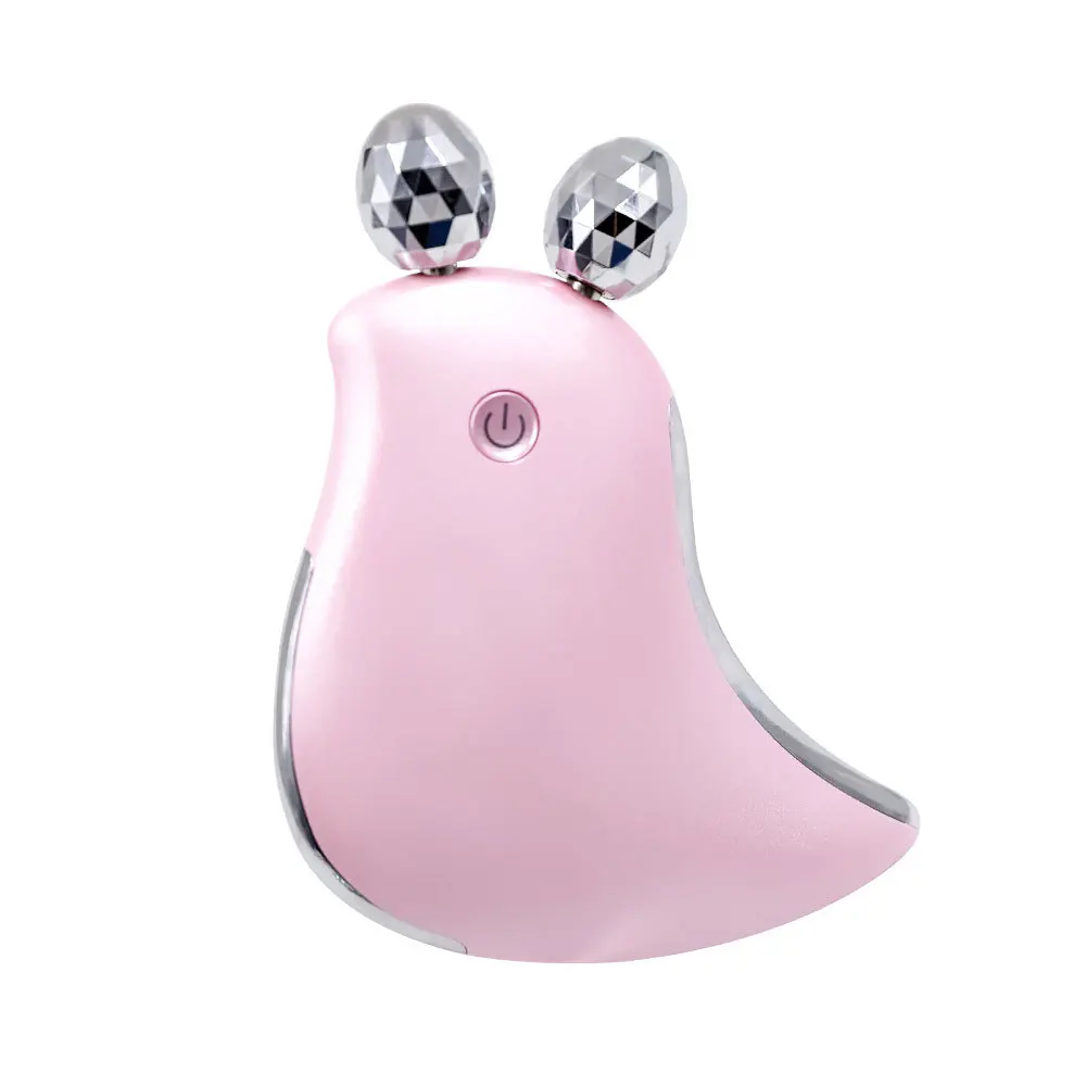 Skin Care Roller เครื่องนวดหน้ามือถือ Gua Sha เครื่องมือความงาม