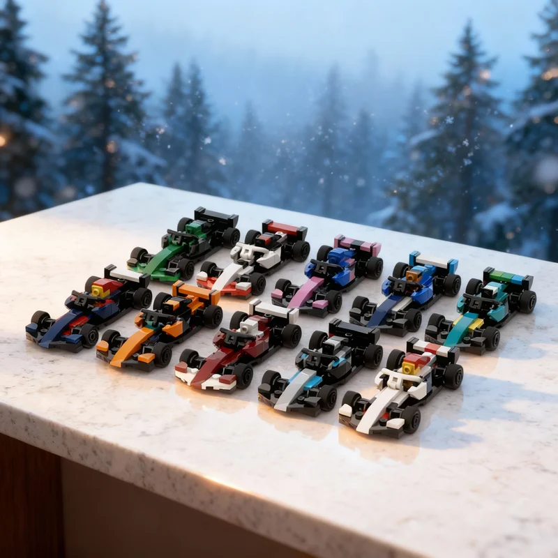 530-piezas-moc-f1-grid-city-champions-bloques-de-construccion-de-juguetes-modelo-regalo-de-navidad-educacion-cumpleanos-arte-diy-exhibicion