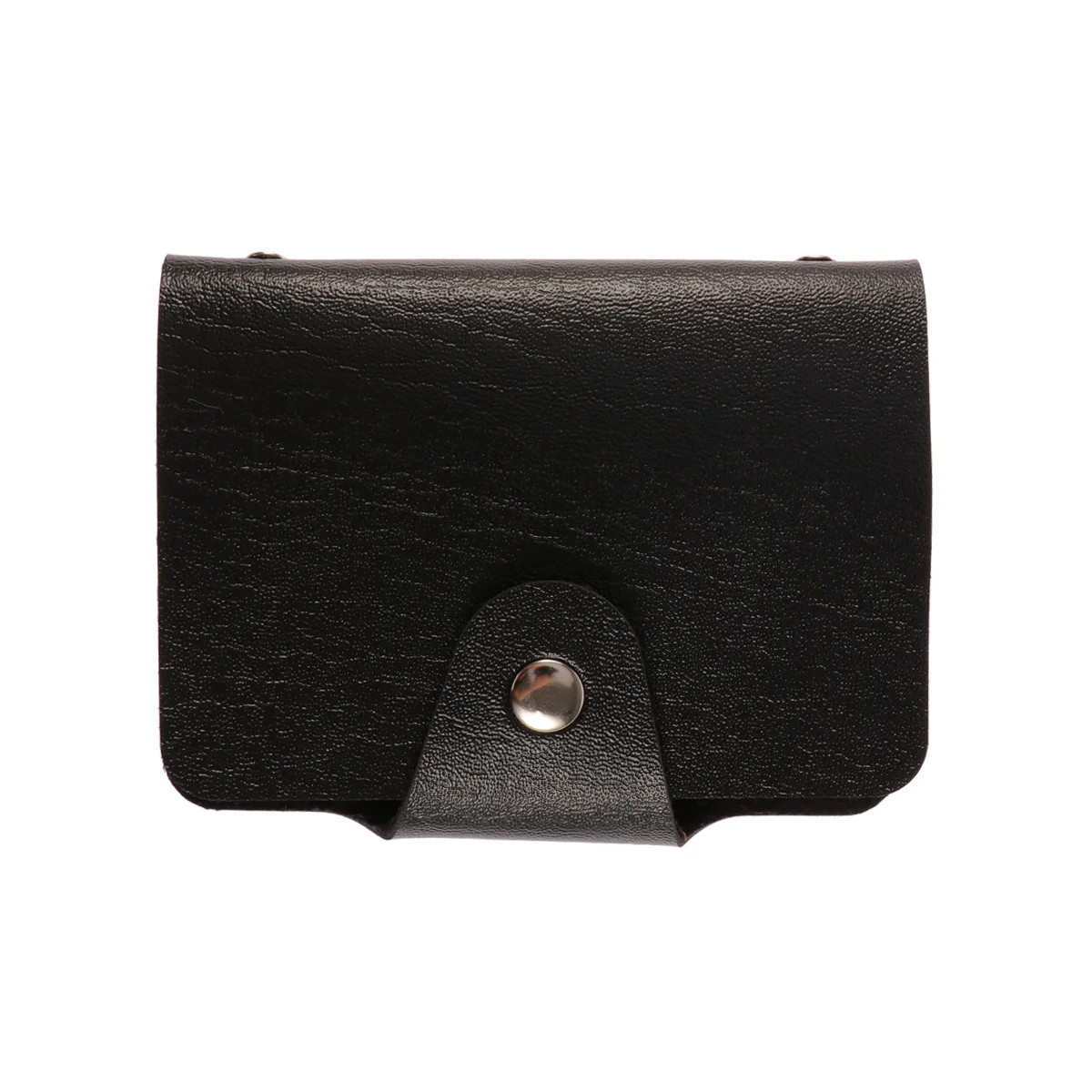 1 قطعة 12 فتحات حامل بطاقة Pu منظم مدمج لبطاقات الائتمان المفاجئة إغلاق خفيفة الوزن حقيبة سفر محفظة حقيبة #4