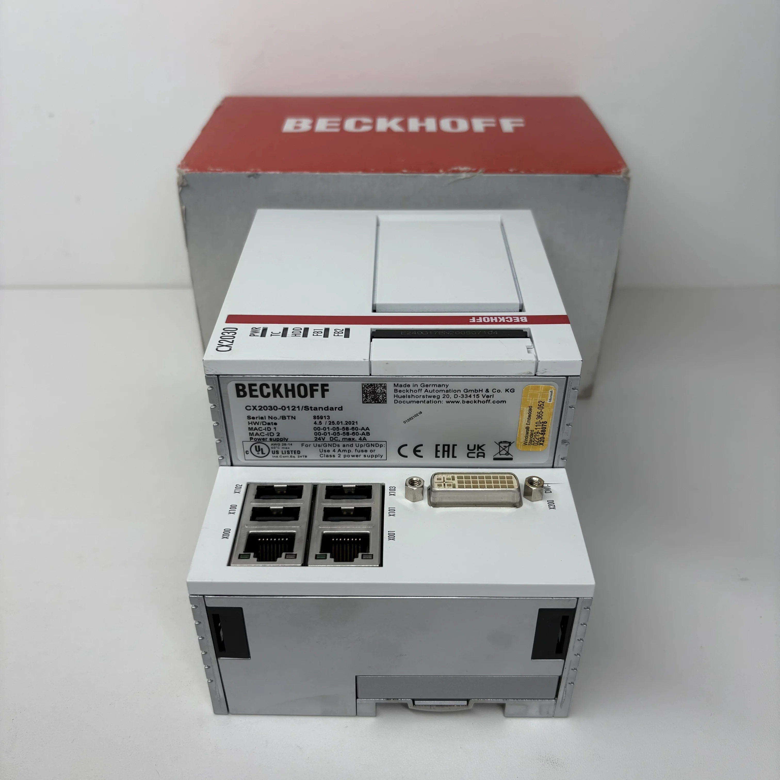 

CX2030-0125 CX2030-0130 CX2030-0135 CX2030-0121 new in box PLC Controller module