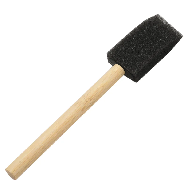 B23B 24X Pincel de esponja de espuma de tinta redonda em vários formatos e tamanhos, esponjas de aquarela para pintura, artesanato