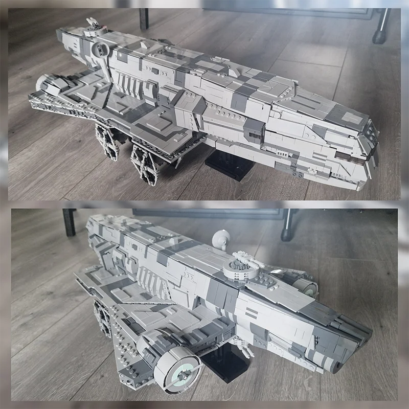 4467 Uds. Star Battle Imperial Gozanti-Class Cruiser bloques de construcción regalo educativo niños creatividad entrenamiento de capacidad operativa