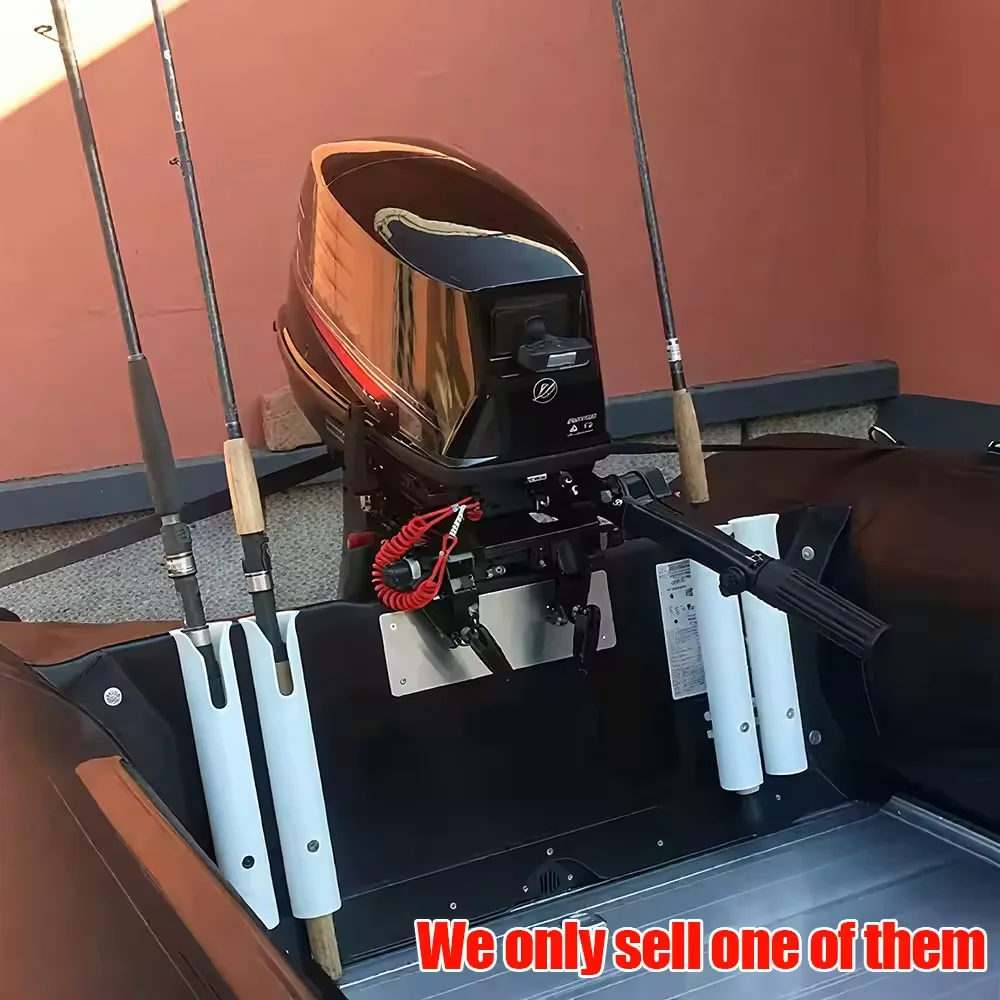 Marine ABS Plastic Fishing Rod Pole Holder Portable Lightweight Fishing Rod Spinning Durable Tube Mount Bracket Socket Rack
