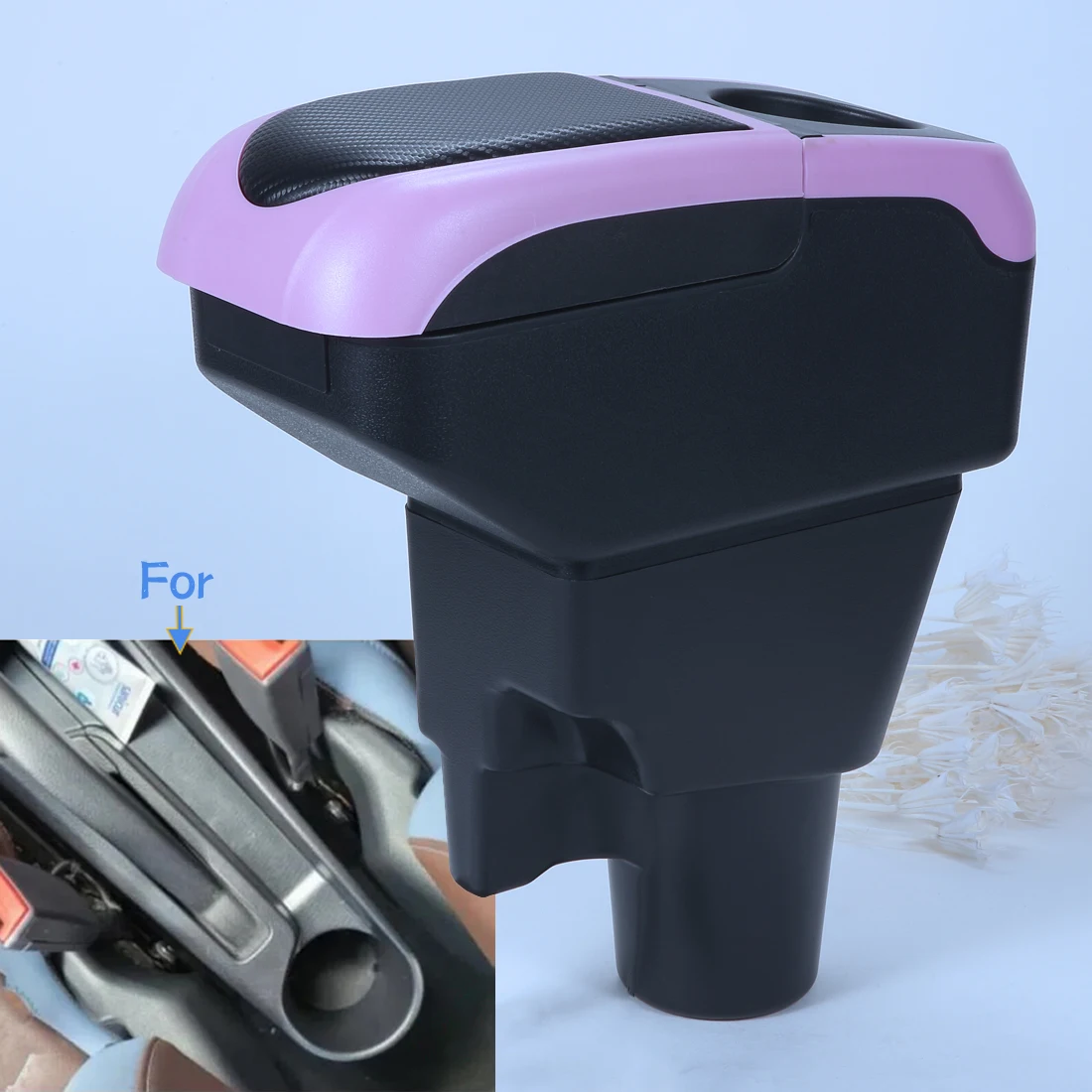 For Kia Picanto Armrest Box For Kia Picanto 3X-Line Car Armrest interior details Retrofit parts Car Accessories Storage Box