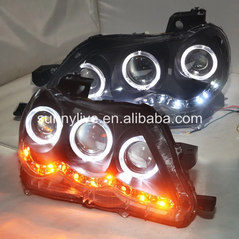 

For TY REIZ / Mark X LED Head Light Angel Eyes Projector Lens 2005-09 Year JC