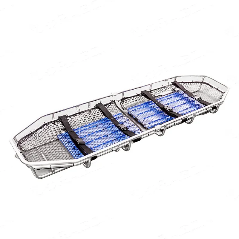 Separatable Rescue Stainless Steel Basket Stretcher