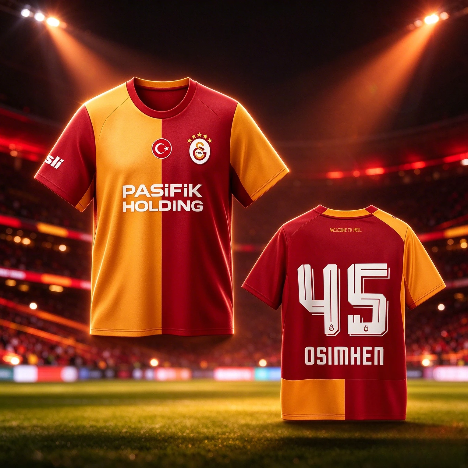 26/27 Season Galatasaray Football Jersey Shirt, Men Summer New 3D Sports Tshirt, Training Breathable Quick Drying Sweatshirt
