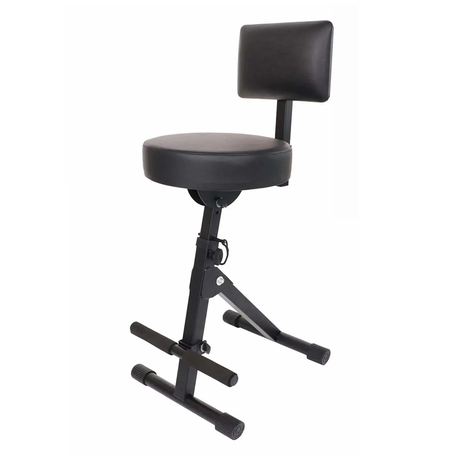 

Guitar Seat Foldable x Stool Padded Drum Chair for Guitarist Guitar Keyboard