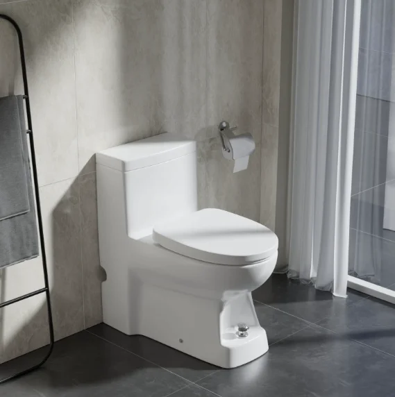 Toilet,Ceramic Integrated Toilet, Anti-backflow Odor-free Direct Flushing Foot-operated Toilet Seat Toilet, Large Diameter, Hote