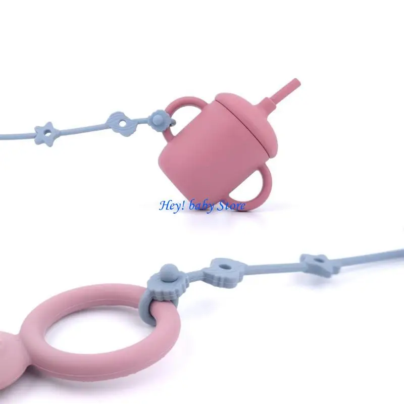 Q1FE Baby Pacifier Teether Straps Cup Straps Toddler Toy Bottle Harness Straps