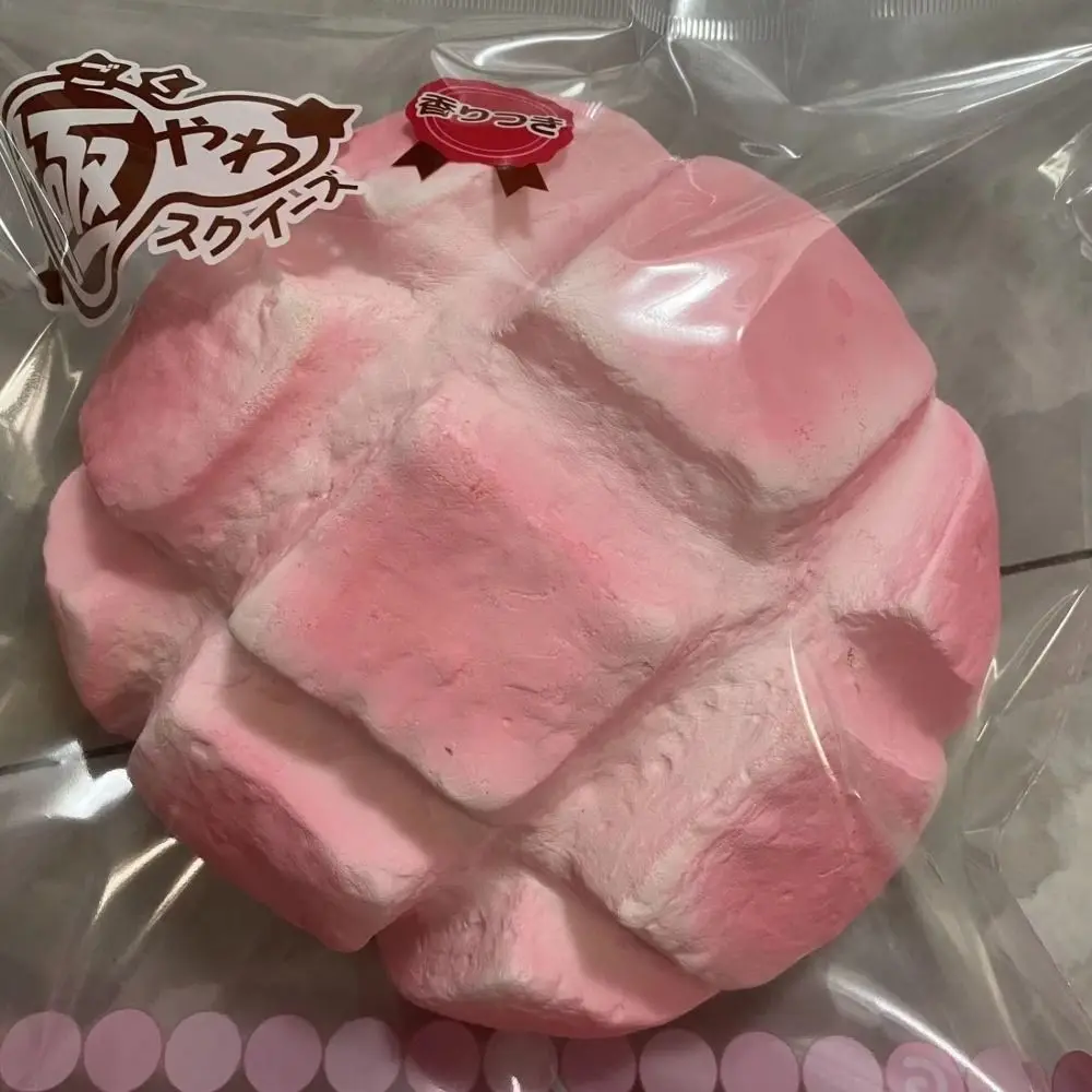 Simulated Bread Squishy Toy Prank Decoration Oversized Sensory Fidget Bread Slow Rising Soft Elastic Pineapple Bun Squishy