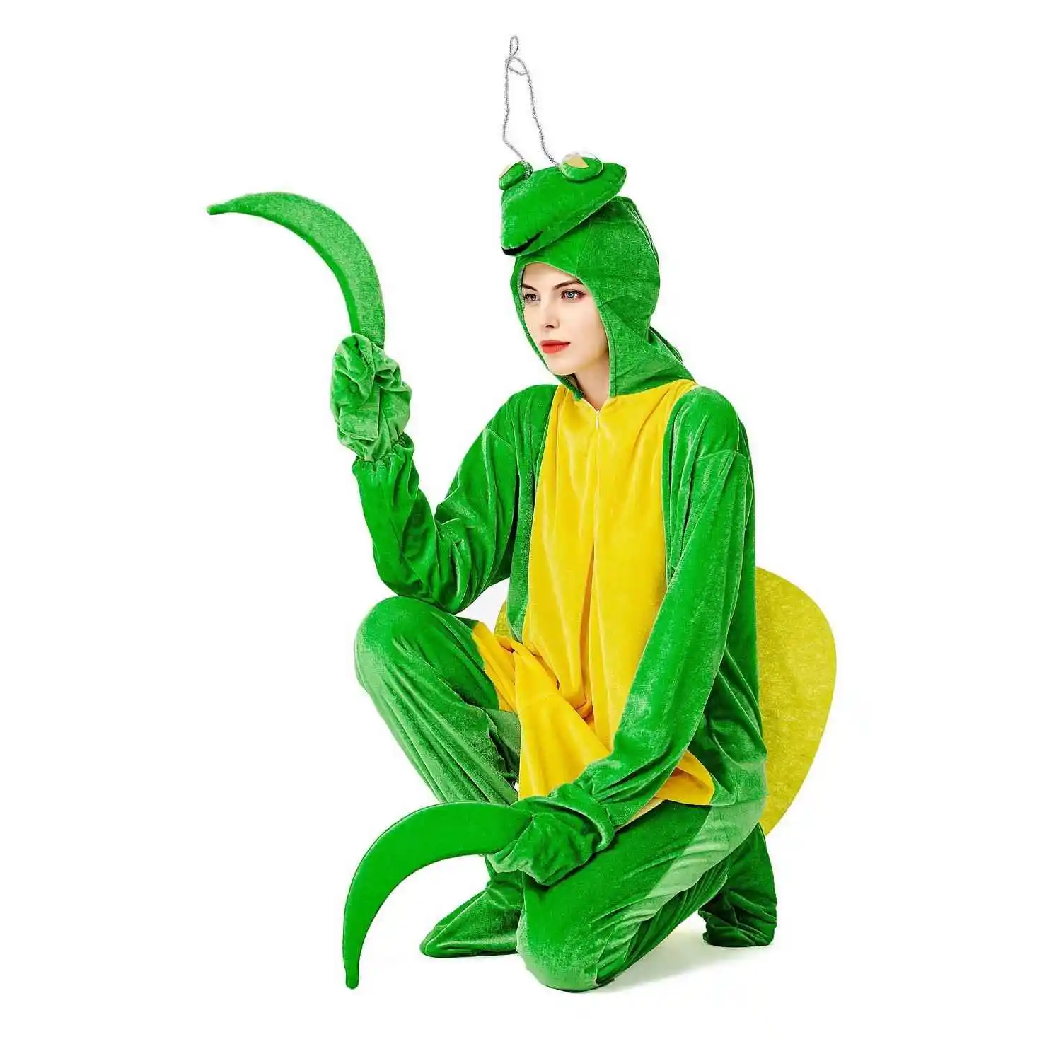 loween Garden Activi ex Coppia Costume animale Par Performance Suit Stampa Tuta in cotone 00% Costume di scena