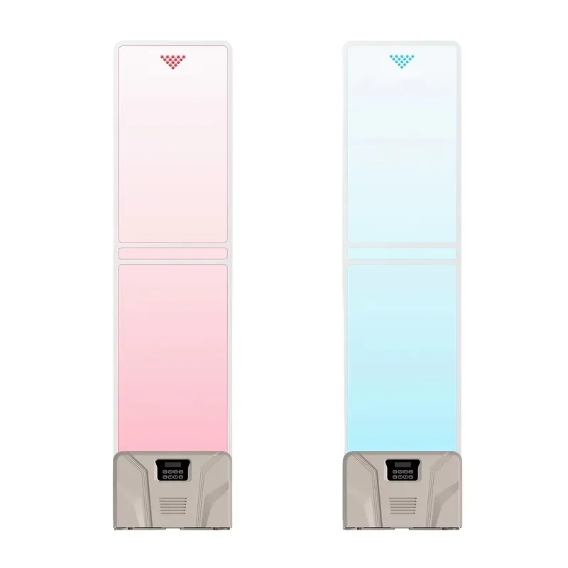 EAS AM Anti-Theft Alarm Door System 58kHz Sensitivity Acrylic for Supermarket Retail Store for Clothing Cosmetics People