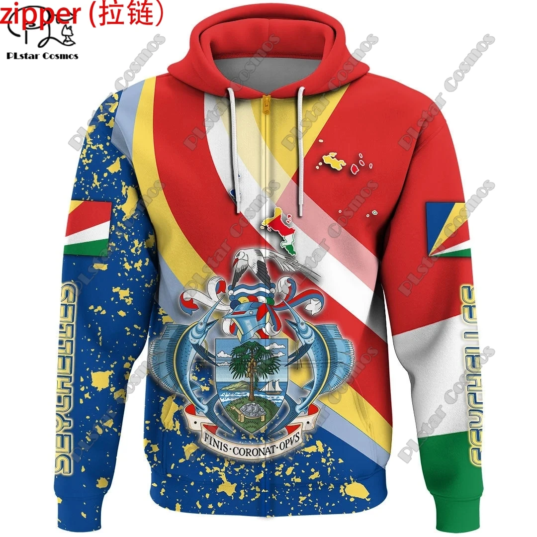 

PLSTAR COSMOS 3D Printing 2023 New Zipper Hoodie Street Unisex HONDURAS BURKINA FASO BOLIVIA Flag Series Apparel