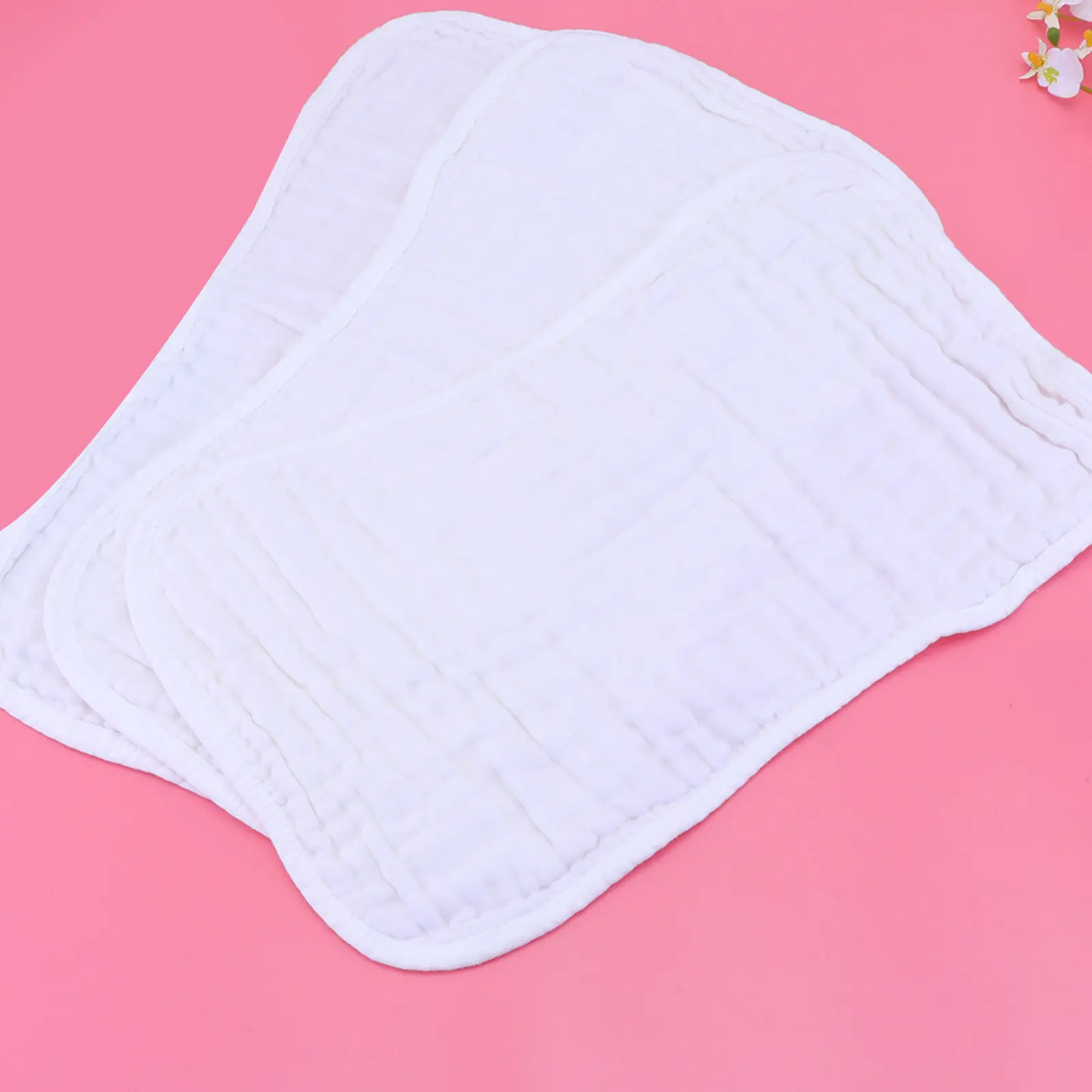 3Pcs Infant Burp Cloths Shoulder Pad Quick Absorb Saliva Milk Soup Burping Bib Cotton Comfortable Portable Burp