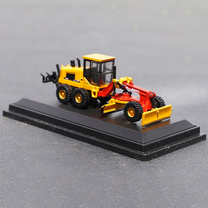 1:87 Scale SANY Mini Grader Alloy Engineering Machinery Model Diecast Truck Toy Collectible Boys Toys