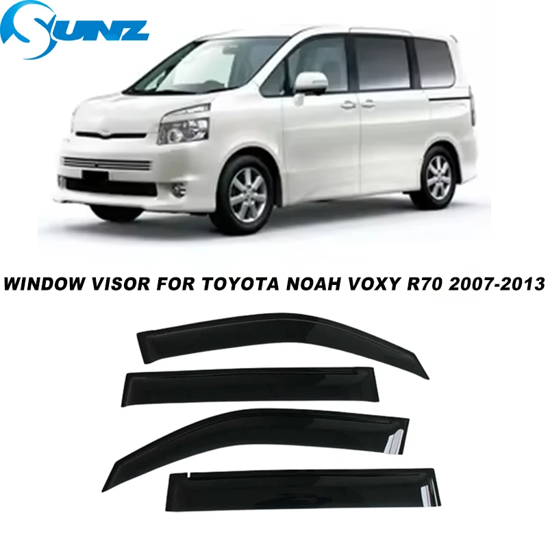 

Дефлекторы боковых окон для Toyota Noah Voxy R70 2007-2013, защита от солнца и дождя SUNZ