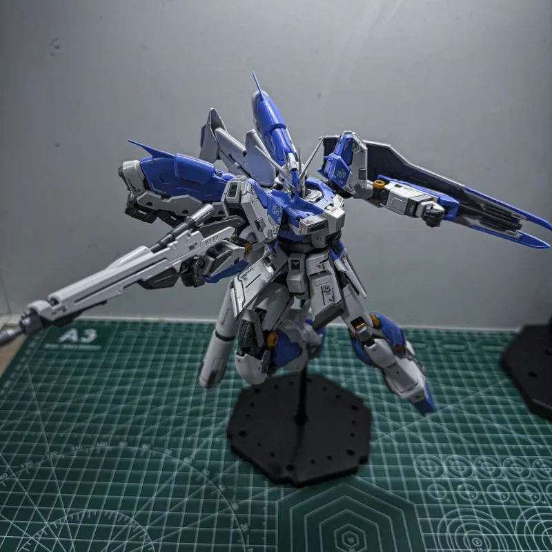 【มีสินค้าในสต็อก】YUN GUI 1/144 KMR HI-V RX-93-2 ชุดประกอบโมเดลหุ่นยนต์โลหะผสมพร้อมปืนใหญ่เมก้าแคนนอน ของเล่นหุ่นยนต์แอคชั่นฟิกเกอร์แบบข้อต่อขยับได้ ของขวัญ