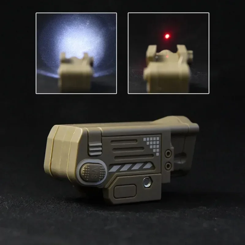 2026 New SBAL PL Red Dot Laser Plastic material Sight Strobe Flashlight Pistol Hanging Scout LED Lamp Airsoft Hunting view 3
