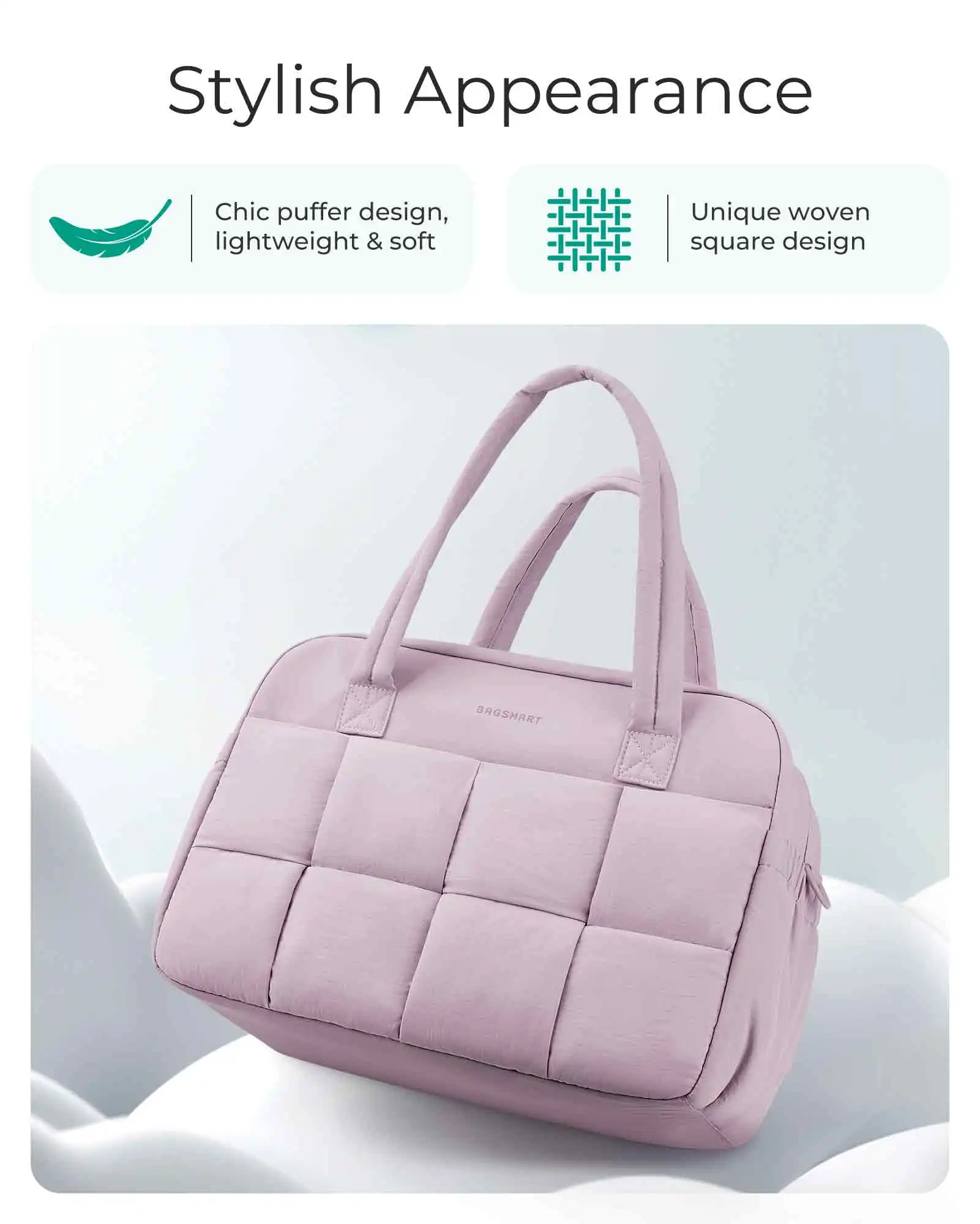 6 in 1 leather duffle backpack price 60L Weekender Duffel Includes 4 open pockets Color:Silver/Purple PO:L333 Lausiax 17 17.3 Inch