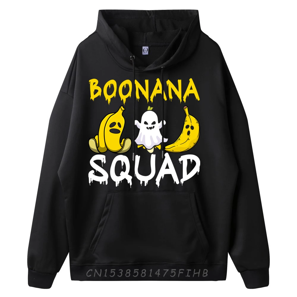 Boonana Squad Ghost Banana Halloween Costume Boonana Sweatshirts For Men Moderate elasticity Luxury Hoodie Christmas