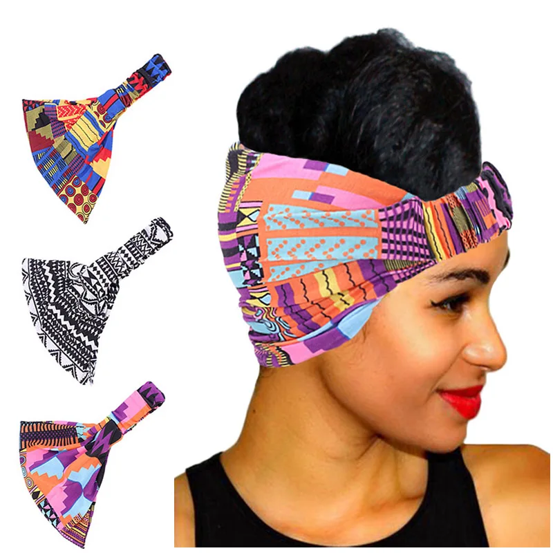 

Women Wide Headband Lady Printed Headscarf Multifunction Hairband Make Up Wash Face Hair Tie Popular Beauty Care Hair Accessory