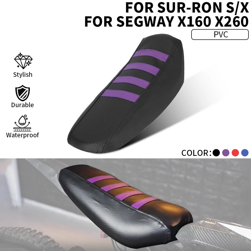 

Motorcycle Seat Cover Cushion Covers Widening and thickening Anti-skid Waterproof For sur-ron S/X SEGWAY X160 X260