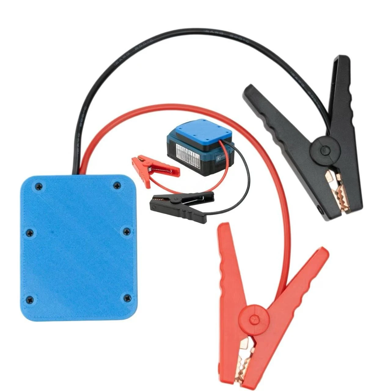 Portable Car Jump Starter Adapter 2 USB Emergency Booster For Hercules / Bauer /Hilti 22v/Parkside x20v/ Ozito 18v  Battery