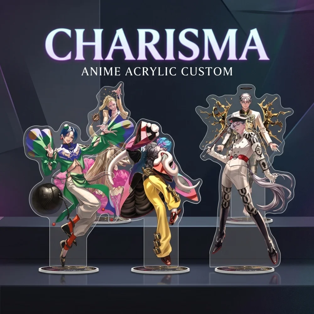 Charisma Anime Acrylic Stand Keychain Fumiya Ito Rikai Kusanagi Iori Motohashi Custom Pattern