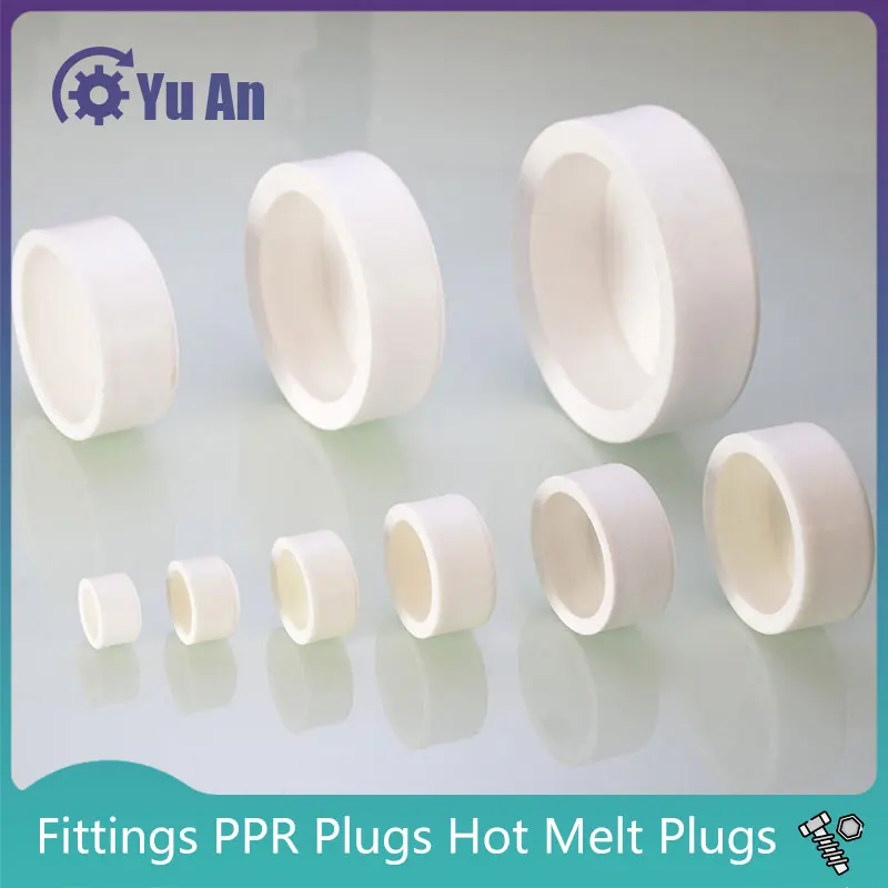 

Pipe Fittings PPR Plug Cap Hot Melt Plug DN20 / 25/32/40/63/75/110 Pipe Plug 1/2inch 3/4inch Inner Wire Water Pipe Fittings