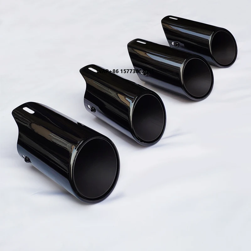 

Modified Four Outlet Tailpipes New Condition Sport Exhaust Tailpipes Upgrade for Por 2017-2023 Panamera 4S