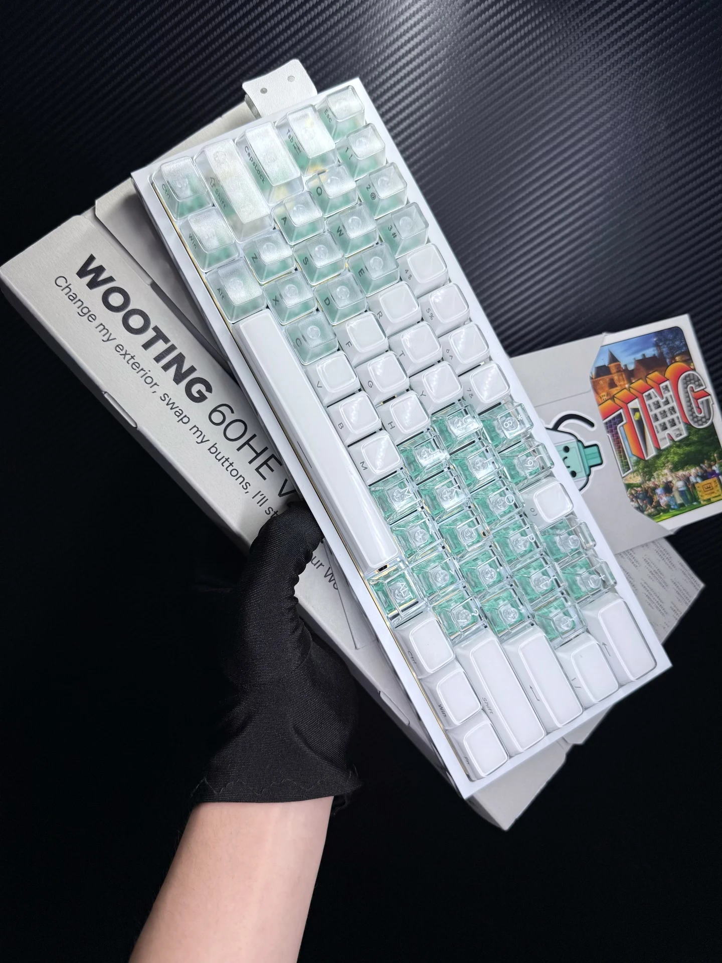 Custom Full Mod Custom HE Keyboard Cable, Premium High-Speed Data Line, Modified 60% Gaming Keyboard Wire Gift