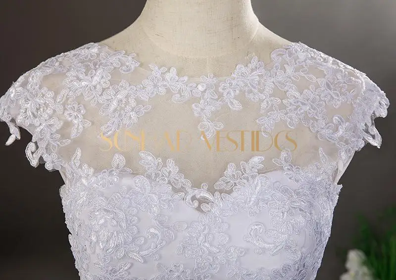 ชุดแต่งงานราคาถูก ชุดแต่งงานคลาสสิกพร้อมชายกระโปรง ชุดเจ้าสาวสั่งตัด รุ่นใหม่ปี 2025