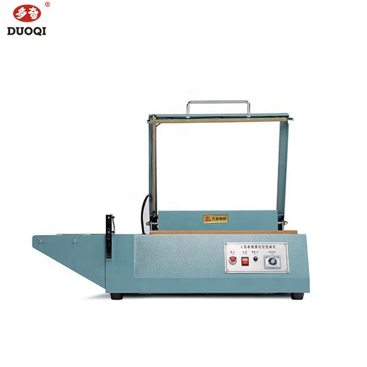 

DUOQI 380L L-type Plastic Bags Sealing Cutting Machine Manual Type Pouch Sealing Packing Machine for Food